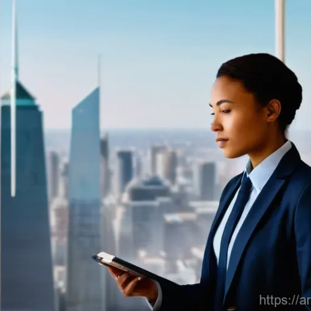 피드백과 직무 성과 간의 관계 분석 - **Prompt 1: Feedback as a Career Compass**
An inspiring, wide shot of a diverse, professional in...