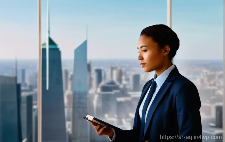 피드백과 직무 성과 간의 관계 분석 - **Prompt 1: Feedback as a Career Compass**
An inspiring, wide shot of a diverse, professional in...